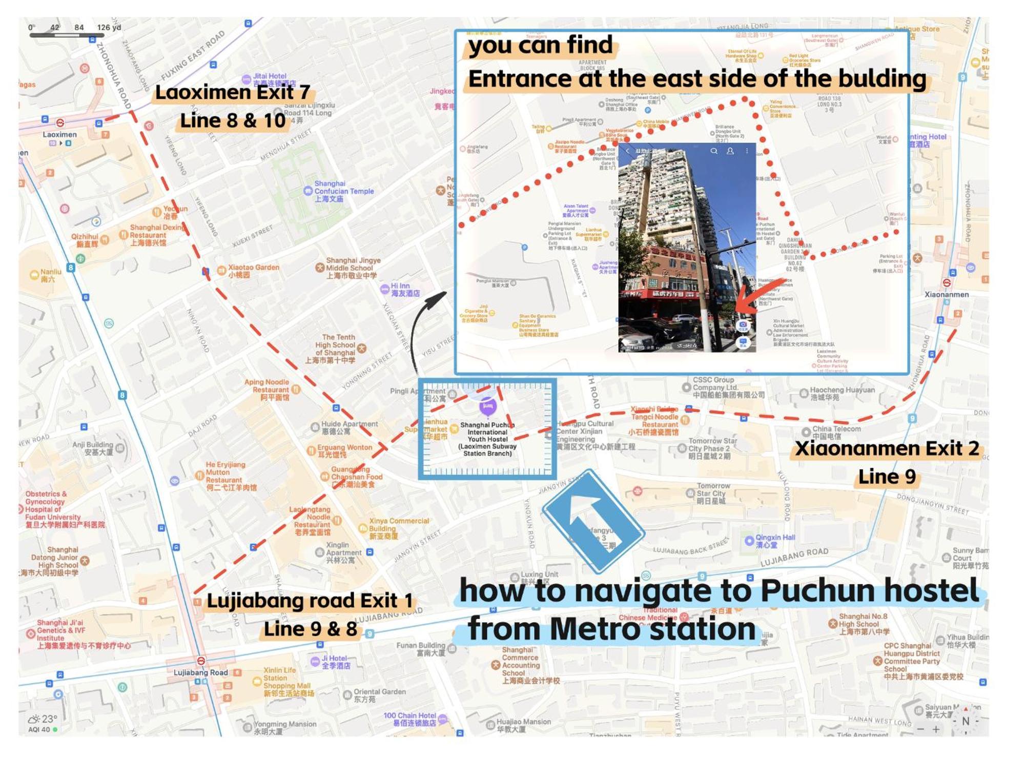 Pu Chun International Hostel -Yugarden & Old Town 上海市 エクステリア 写真